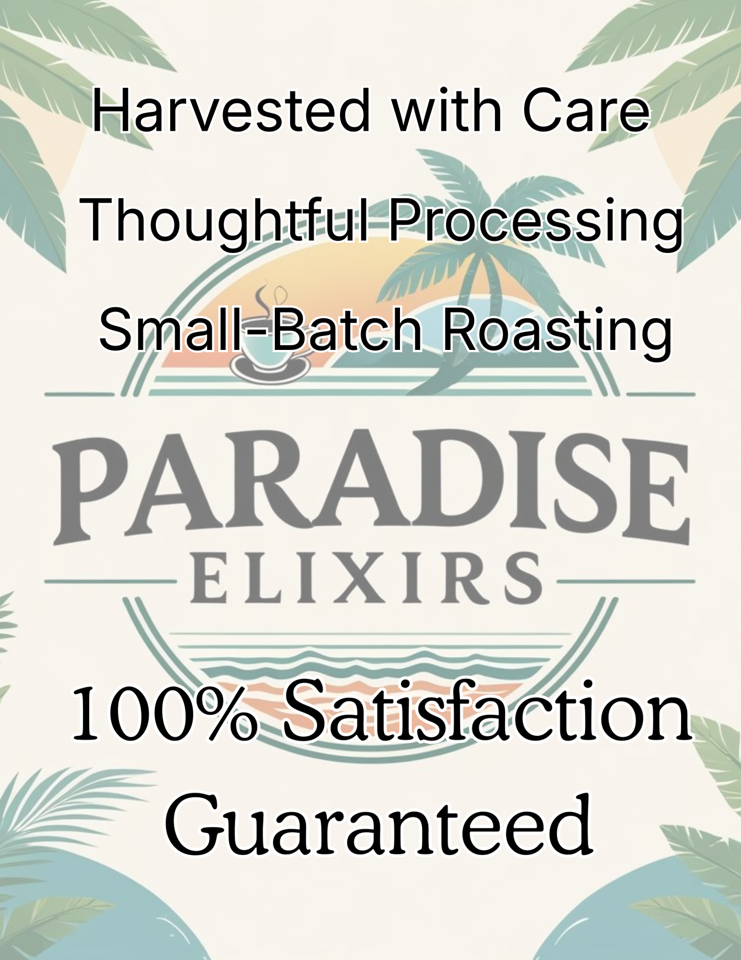 Paradise Elixirs "Colombia" Single Origin Coffee – Light-Med Roast – On Sale 12OZ Bag