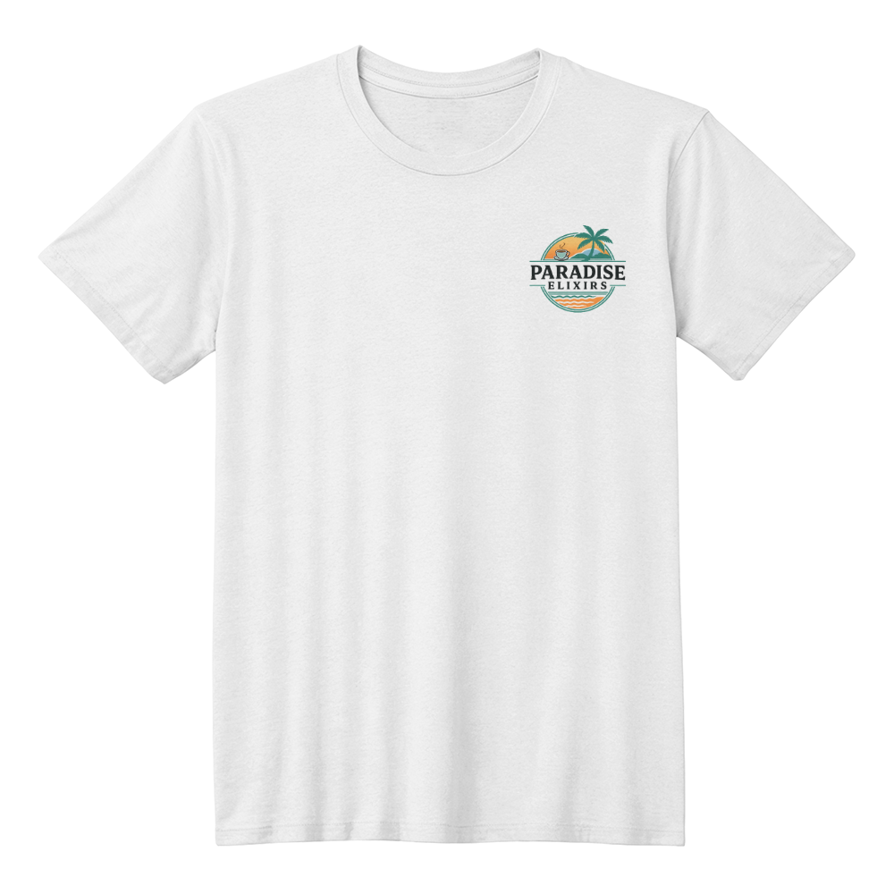 Paradise Elixirs Premium T-Shirt – Bella + Canvas 3001, Soft Airlume Cotton Tee