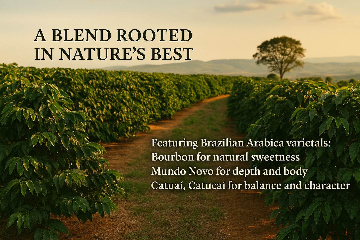 Paradise Elixirs "Brazilian Bitterroot" Bold Dark Roast, Smooth & Full-Bodied 12OZ Bag